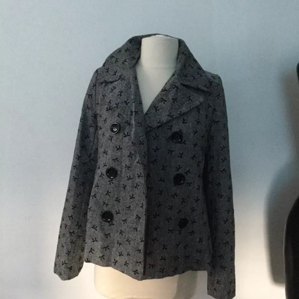 Francesca's Needle & Thread B&W Jacket Sm - Picture 5 of 7